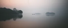 Boats in the Morning Mist