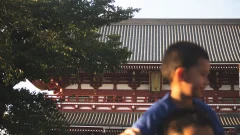 Passing the Temple