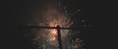 Fireworks beyond the Fence